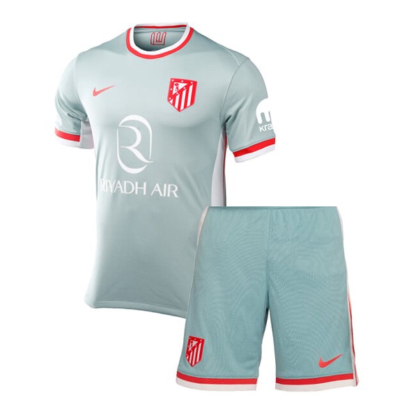 Camiseta Atletico Madrid Replica Segunda Ropa Niño 2024/25